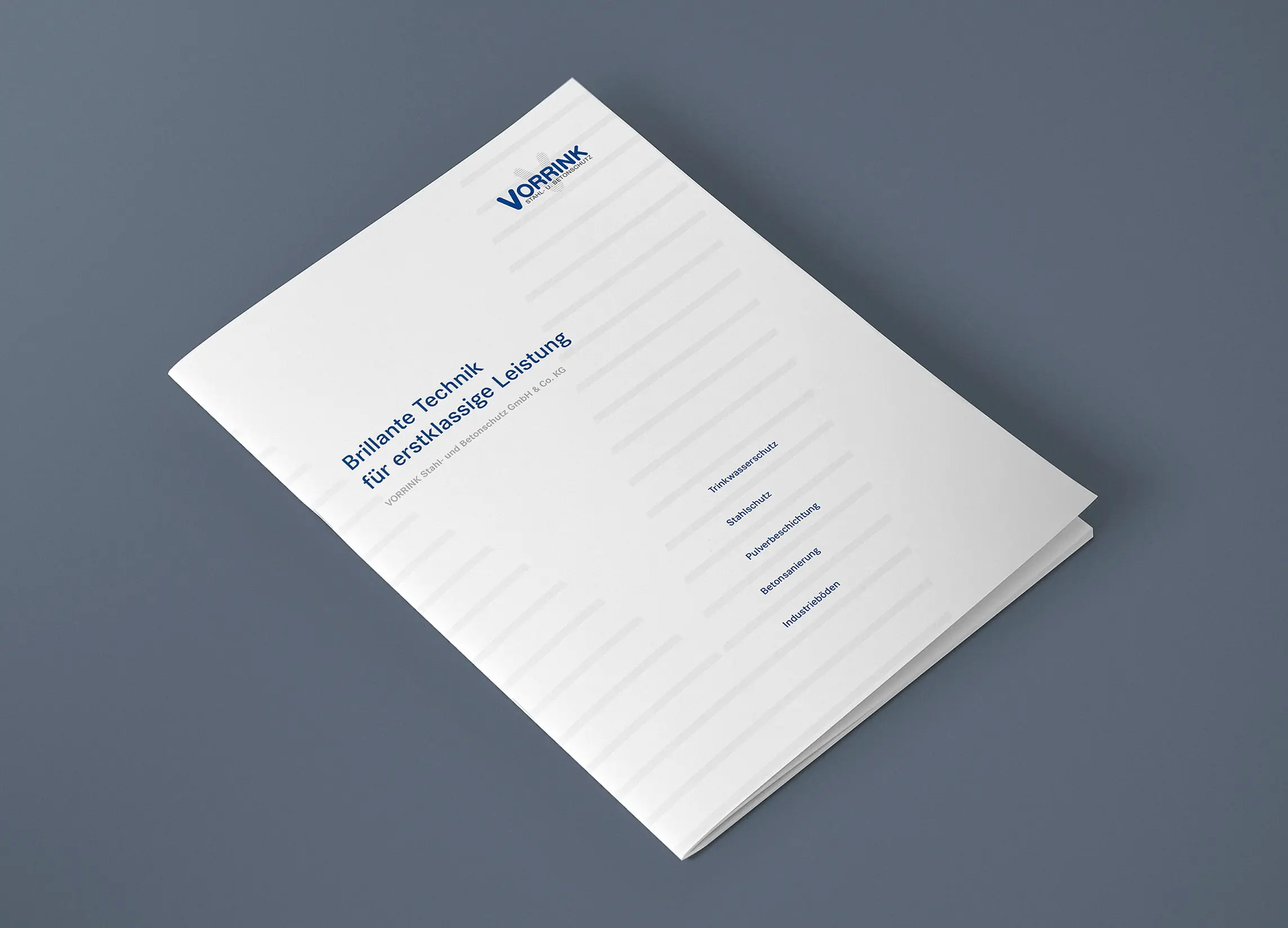 Vorrink Designagentur Notthoff Editorial Broschuere 1