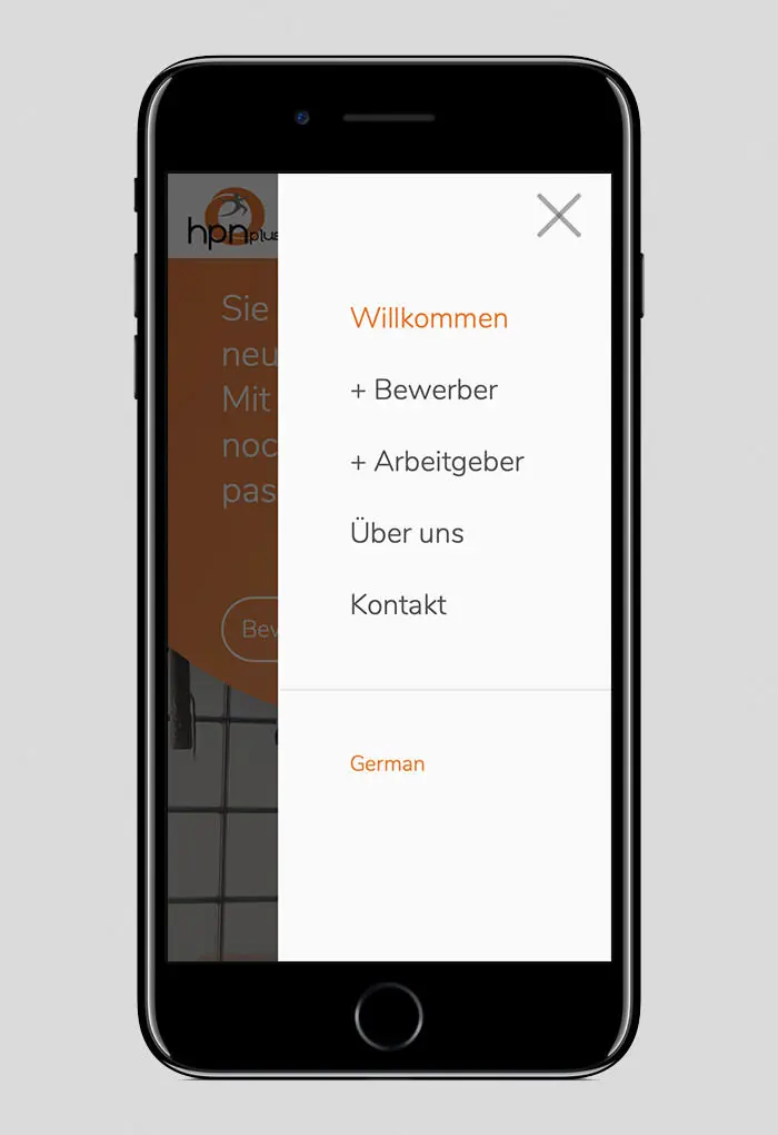 Corporate Website HPN Plus design by notthoff 3