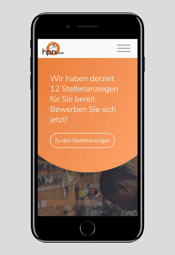 Corporate Website HPN Plus design by notthoff 4