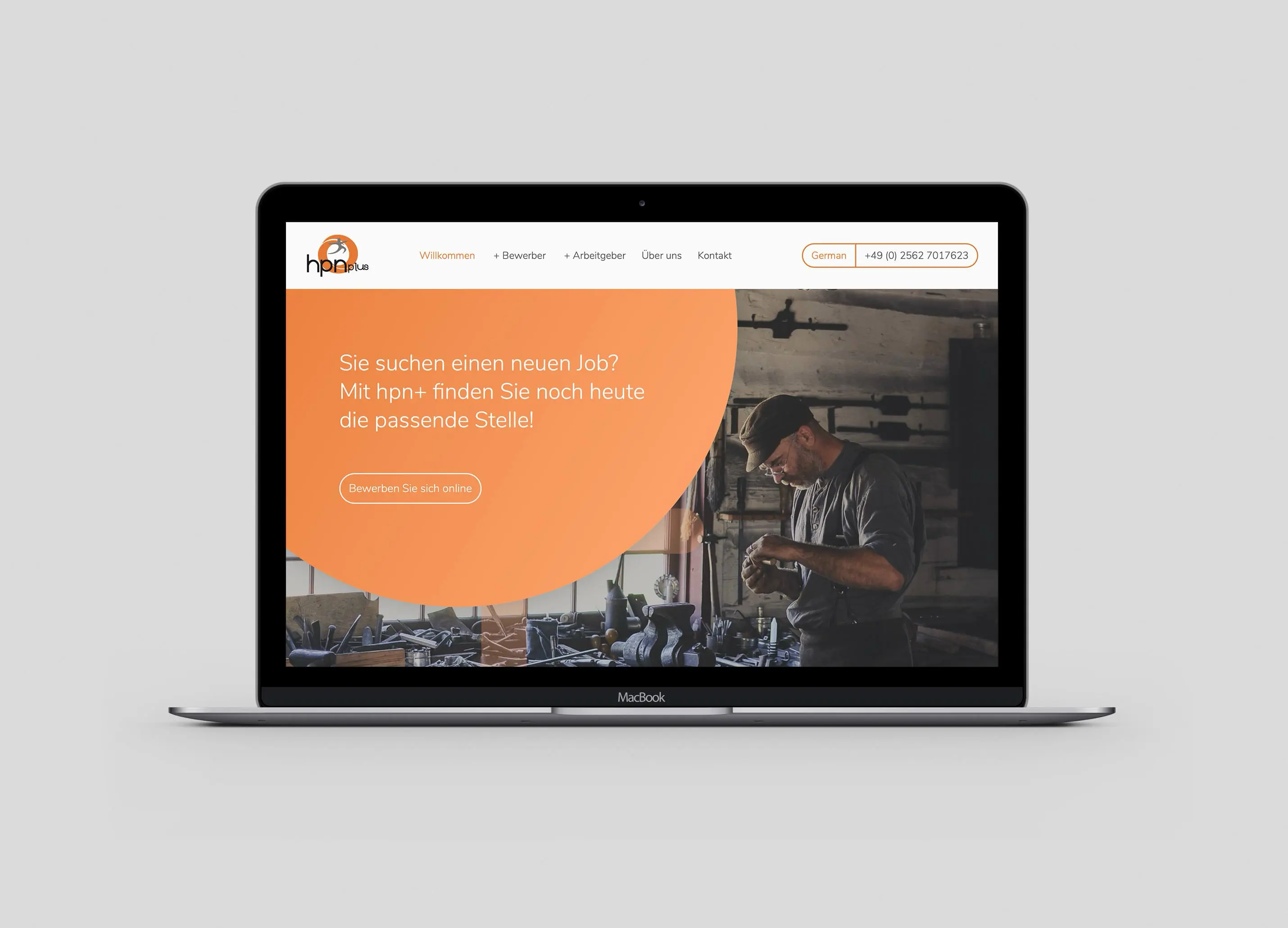 Corporate Website HPN Plus design by notthoff 7