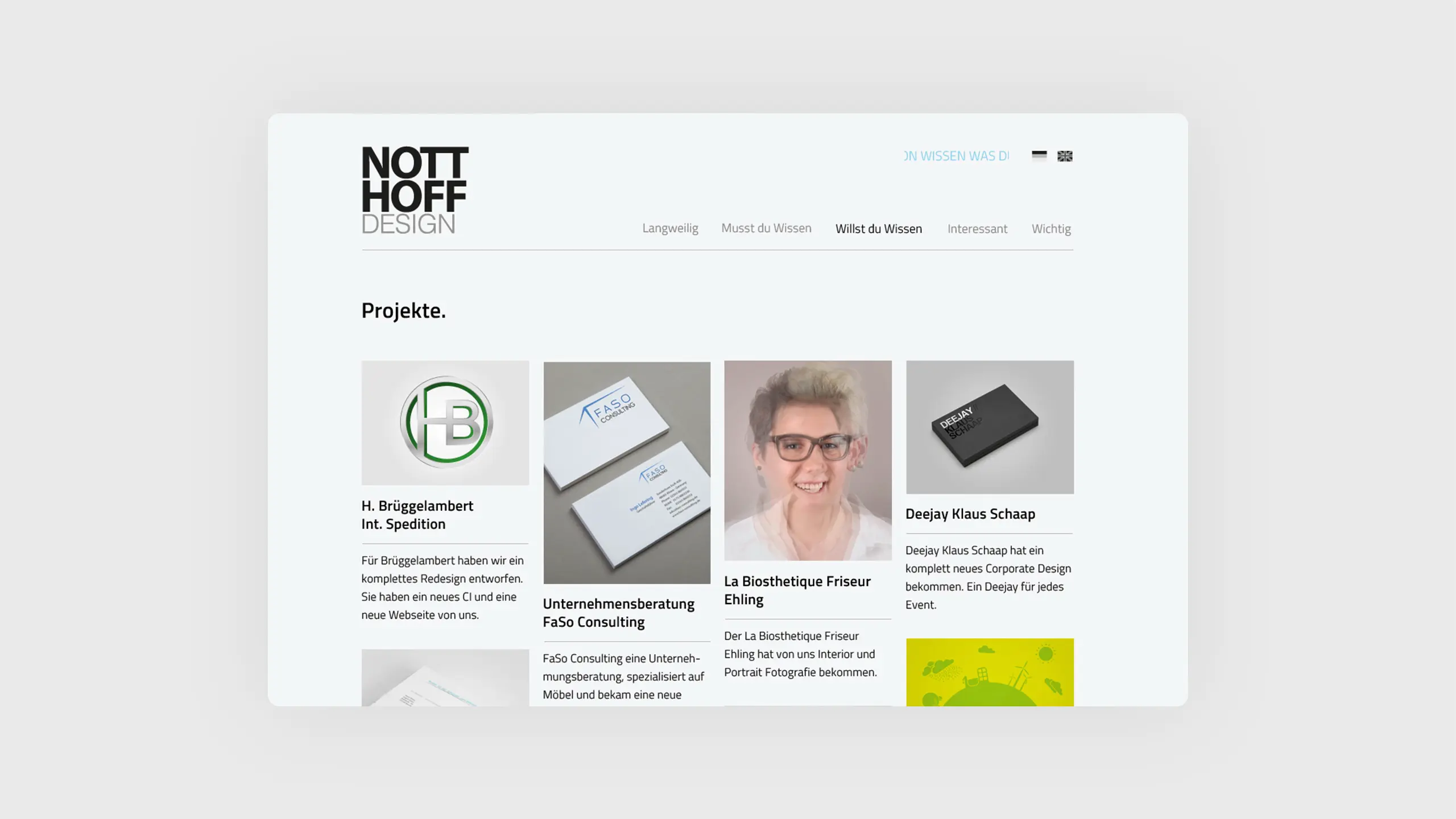 10 Jahre Agentur notthoff Website 2013