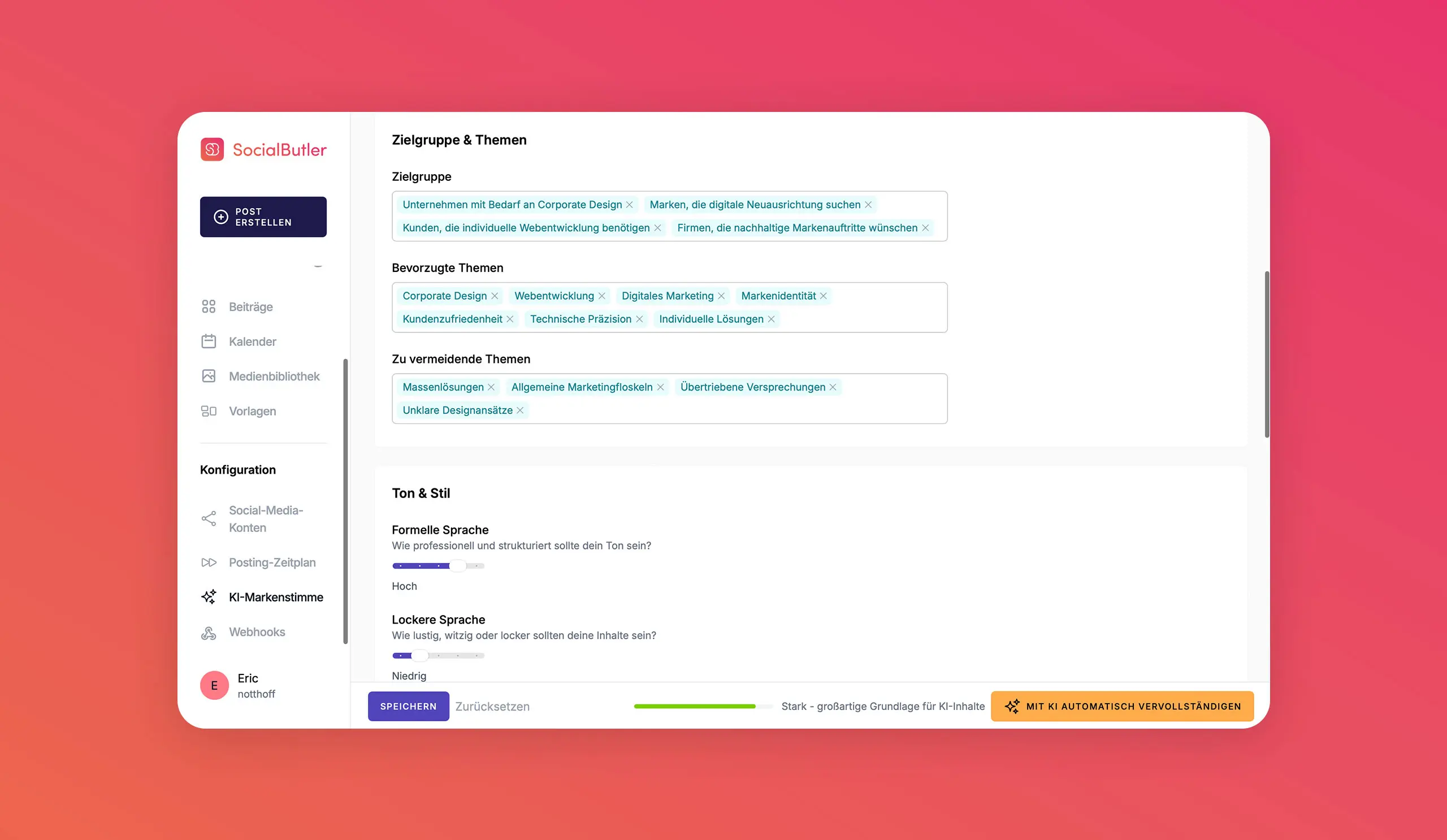 SocialButler Agentur notthoff KI 1